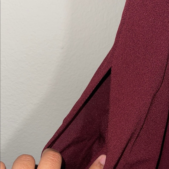 Dress the Population Red Sleeveless A-Line Mini Dress - Picture 5 of 5